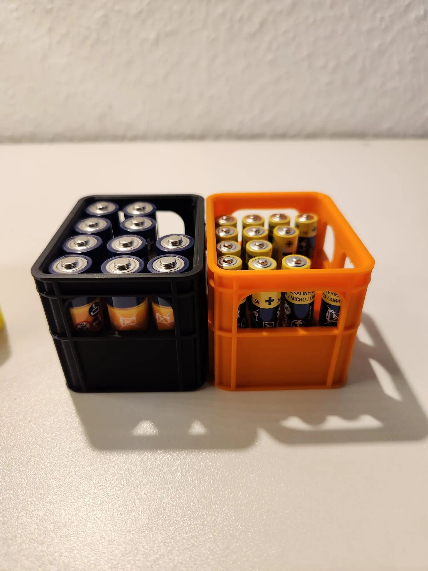 Batterie-Organizer Mini-Bierkisten – 3D-Druck aus Luxemburg